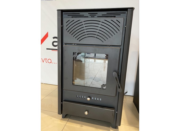 Σόμπα ξύλου αερόθερμη 14+2 kw, Γκρι, Megal Air, Mytherm Σόμπα ξύλου αερόθερμη 14+2 kw, Γκρι, Megal Air, Mytherm