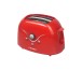 Φρυγανιέρα 2 Θέσεων 750W Κόκκινη, CTS-789RD, Crown