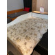 Κρεβάτι ημίδιπλο 120/190 με ΔΩΡΟ στρώμα, Flow Σόνομα-Λευκό, 223,5x71x122 εκ.