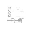 Έπιπλο Εισόδου Modul 961, 168/200/35 εκ., Genomax | All4home Έπιπλο Εισόδου Modul 961, 168/200/35 εκ., Genomax