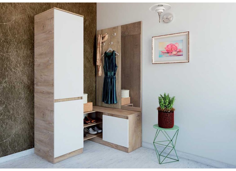 Έπιπλο Εισόδου Modul 971, 168/200/52 εκ., Genomax | All4home Έπιπλο Εισόδου Modul 971, 168/200/52 εκ., Genomax