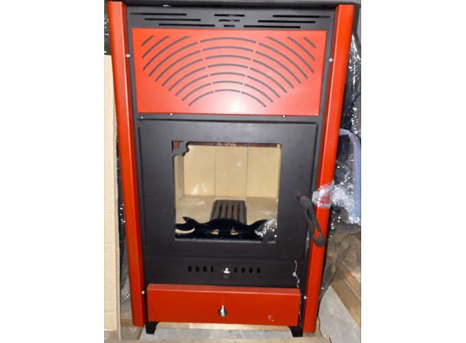 Σόμπα ξύλου αερόθερμη 14+2 kw, Μπορντό, Megal Air, Mytherm Σόμπα ξύλου αερόθερμη 14+2 kw, Μπορντό, Megal Air, Mytherm
