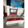 Σετ Κρεβατοκάμαρας 4 τεμαχίων, K-968, 160/200, Genomax | All4home Σετ Κρεβατοκάμαρας 4 τεμαχίων, K-968, 160/200, Genomax