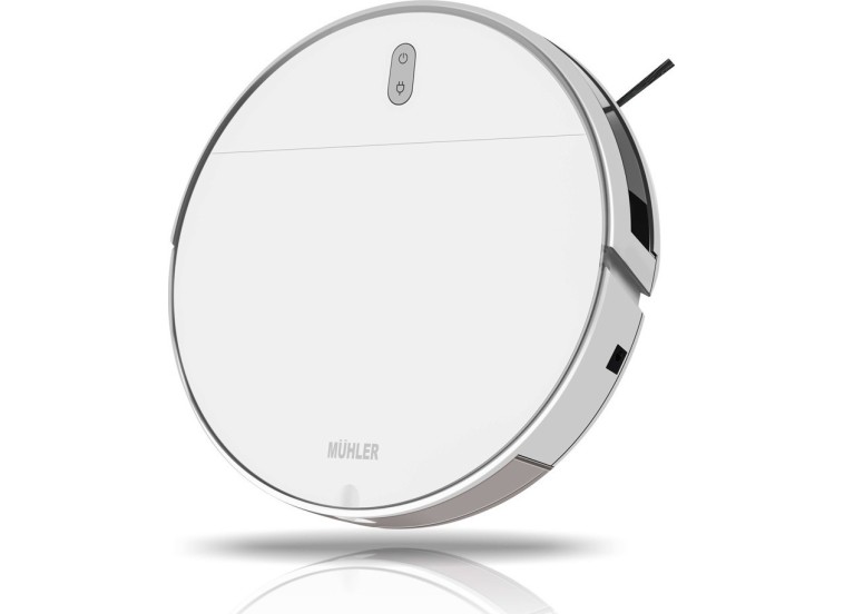 Σκούπα Ρομπότ με Wi-Fi, Λευκή, Bobby 1, Muhler Σκούπα Ρομπότ με Wi-Fi, Λευκή, Bobby 1, Muhler