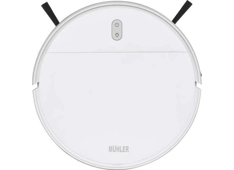 Σκούπα Ρομπότ με Wi-Fi, Λευκή, Bobby 1, Muhler Σκούπα Ρομπότ με Wi-Fi, Λευκή, Bobby 1, Muhler