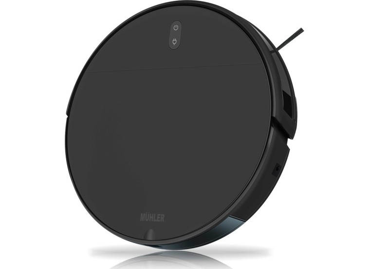 Σκούπα Ρομπότ με Wi-Fi, Μαύρη, Bobby 1, Muhler Σκούπα Ρομπότ με Wi-Fi, Μαύρη, Bobby 1, Muhler