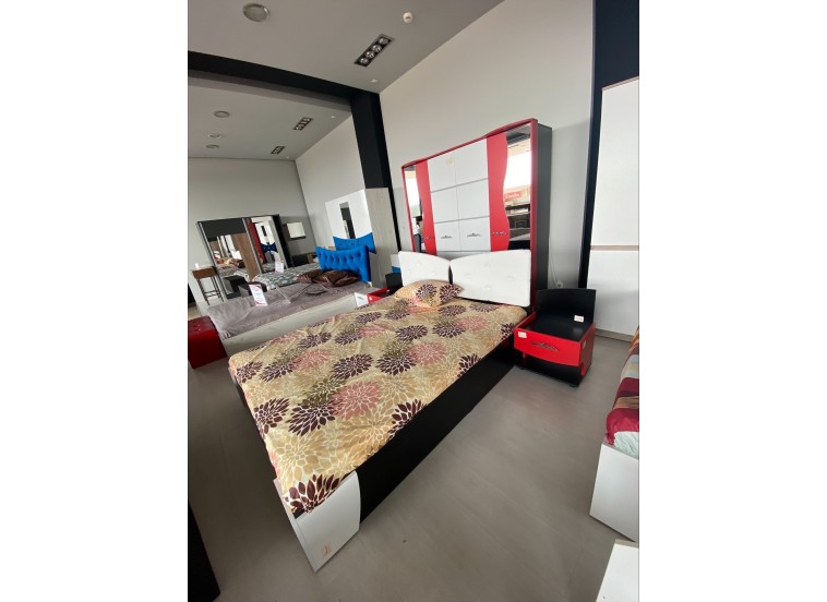 Σετ Κρεβατοκάμαρας 4 τεμαχίων 160/200, Amor-Smart Home με ΔΩΡΟ συρταριέρα, 252,5x260x92,5, Genomax Σετ Κρεβατοκάμαρας 4 τεμαχίων 160/200, Amor-Smart Home με ΔΩΡΟ συρταριέρα, 252,5x260x92,5, Genomax