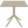 Τραπέζι Sky, 80/80/74 cm., Genomax Τραπέζι Sky, 80/80/74 cm., Genomax