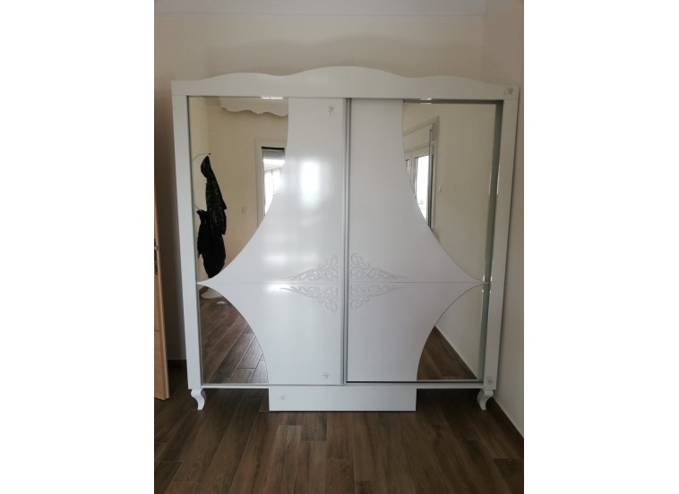 Ντουλάπα Belissima, 200x60x215 εκ, Genomax Ντουλάπα Belissima, 200x60x215 εκ, Genomax
