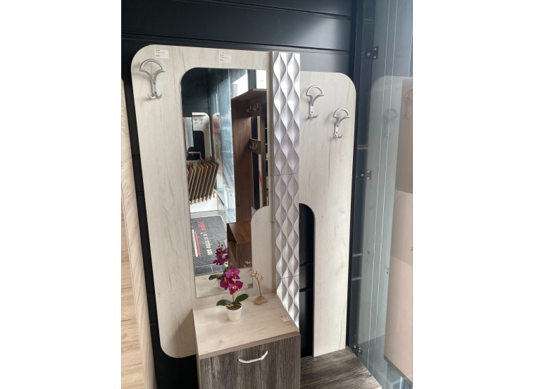 Έπιπλο Εισόδου, Bono, 104x34x197, Genomax | All4home Έπιπλο Εισόδου, Bono, 104x34x197, Genomax