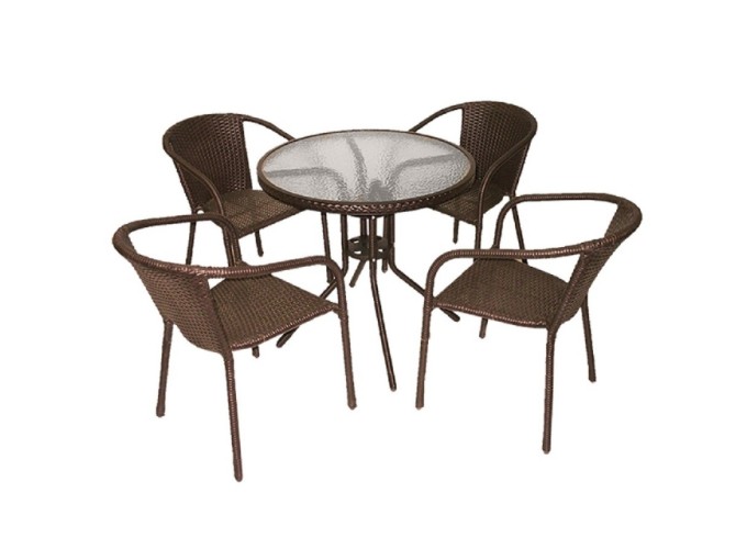 Σετ τραπεζαρίας 5 τμχ. Vito 4125B, 1219921119, Genomax