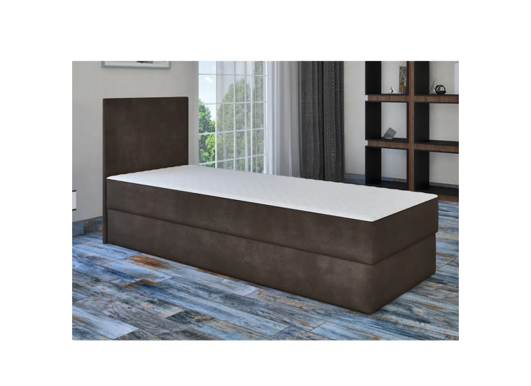 Κρεβάτι υφασμάτινο Box spring ,"Smart" 90/200 Κρεβάτι υφασμάτινο Box spring ,"Smart" 90/200
