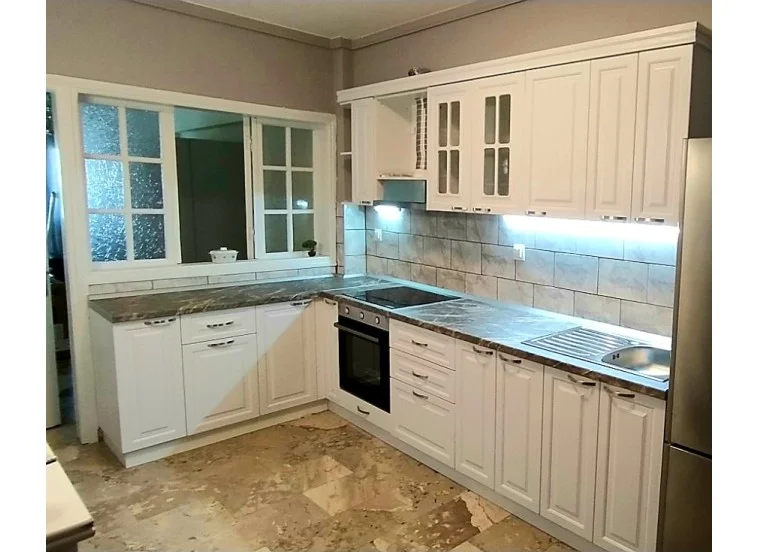 Σύνθεση Κουζίνας 5.40 μ, MDF Vintage 160/240, Genomax | All4home Σύνθεση Κουζίνας 5.40 μ ύψος 2,17 μ βάθος 0,60 μ, MDF Vintage 160/240, Genomax