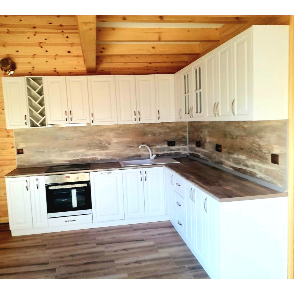 Σύνθεση Κουζίνας MDF Vintage 160/200 με ΔΩΡΟ 2 πάγκους , Genomax | All4home Σύνθεση Κουζίνας MDF Vintage 160/200 με ΔΩΡΟ 2 πάγκους , Genomax