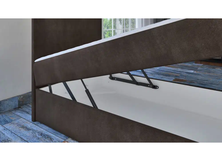 Κρεβάτι υφασμάτινο Box spring ,"Smart" 90/200 Κρεβάτι υφασμάτινο Box spring ,"Smart" 90/200