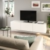 Έπιπλο Τηλεόρασης με πόρτες, 1220 DORE λευκό Μ180xΠ42xΥ38εκ., All4home