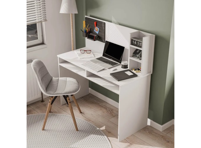 Γραφείο, Victus 1940 με οργανωτή ,120x51x120 εκ., All4home