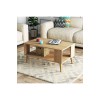 Coffee table, with wooden legs, 2028 CITY 90x54x44.6cm., All4home