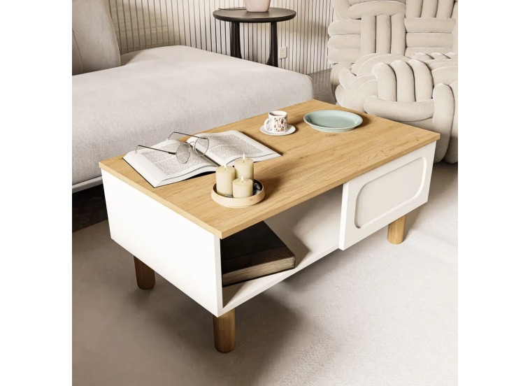 Τραπέζι σαλονιού Monza 2100 90x54x39,6 εκ., All4home