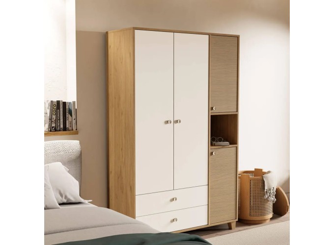 Ντουλάπα ,Lisa 3520, 120x45x191,80 εκ. ,All4home