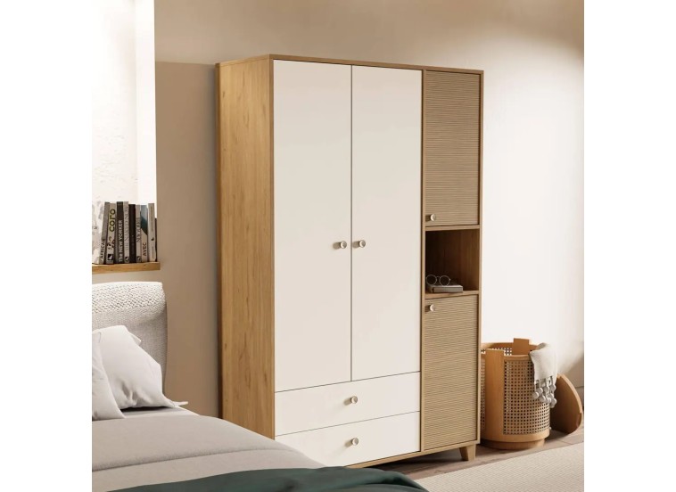 Ντουλάπα ,Lisa 3520, 120x45x191,80 εκ. ,All4home