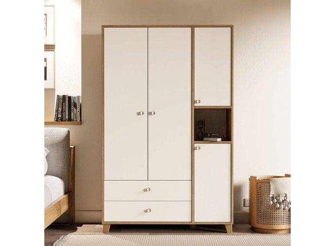 Ντουλάπα ,Lisa 3522, 120x45x191,80 εκ. ,All4home