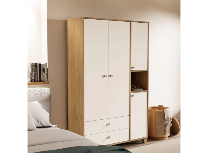 Ντουλάπα ,Lisa 3522, 120x45x191,80 εκ. ,All4home