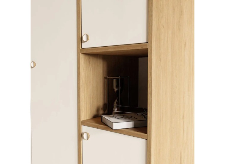 Ντουλάπα ,Lisa 3522, 120x45x191,80 εκ. ,All4home