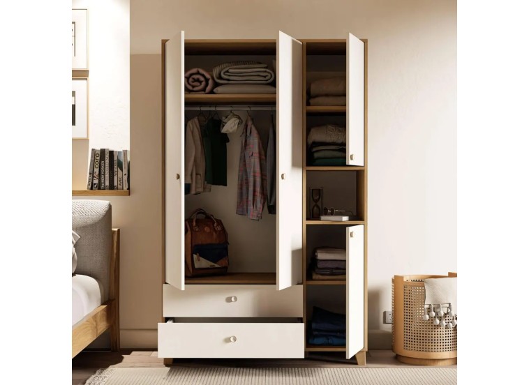 Ντουλάπα ,Lisa 3522, 120x45x191,80 εκ. ,All4home