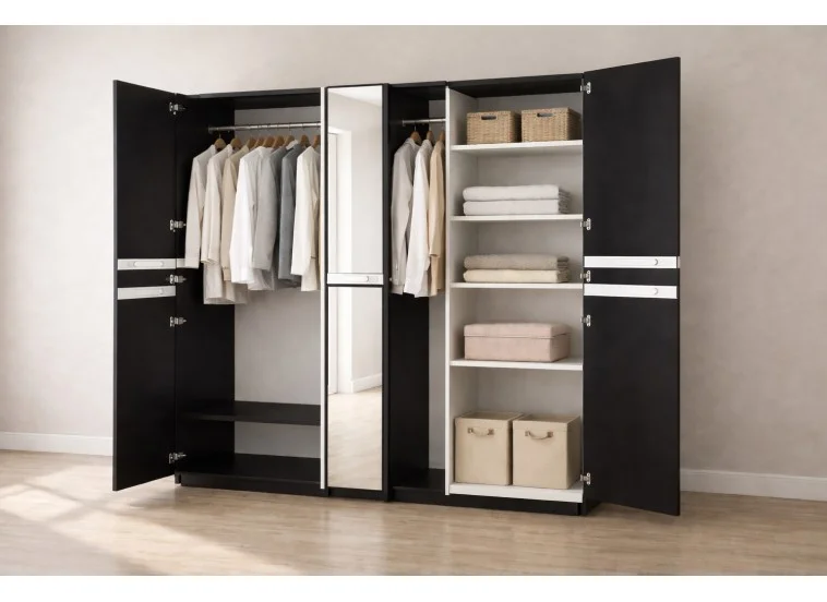 Ντουλάπα Stillo-Smart Home, 169/52/201 εκ, Genomax