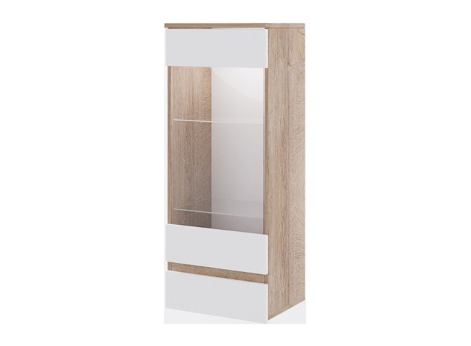 Βιβλιοθήκη Σόνομα/Λευκό, 40x102x30, Modul 912, Genomax