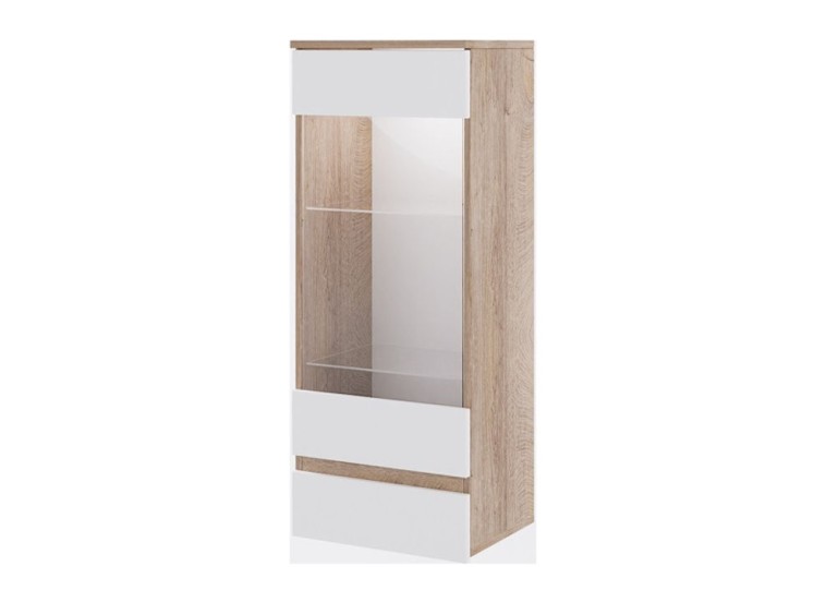 Βιβλιοθήκη Σόνομα/Λευκό, 40x102x30, Modul 912, Genomax