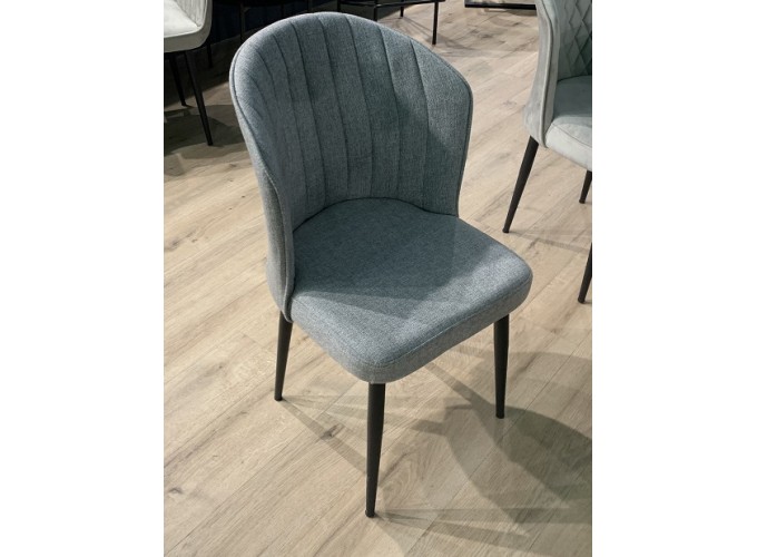 Καρέκλα Υφασμάτινη Γκρί Ανοιχτό, Roma, All4home