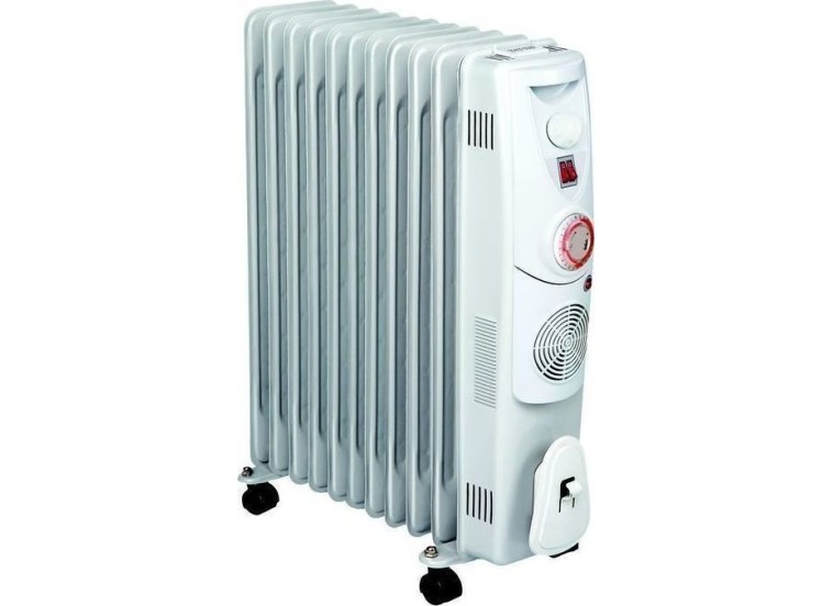 Καλοριφέρ Λαδιού με 11 Φέτες 2300W, FR-2711FT, 68.5x56.5x17.5 εκατ.,Finlux Καλοριφέρ Λαδιού με 11 Φέτες 2300W, FR-2711FT, 68.5x56.5x17.5 εκατ.,Finlux