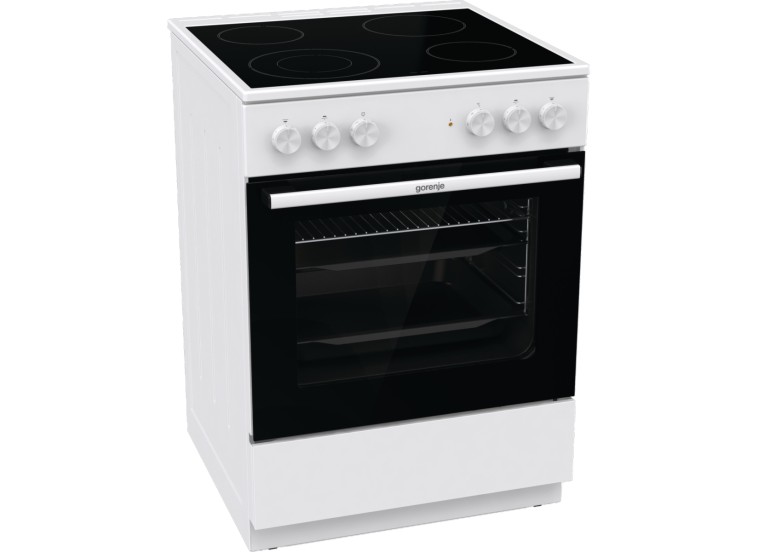 Ελεύθερη Κεραμική Κουζίνα Λευκή 71lt 85x60cm GEC6A41WC - 740616 034063301,pyramis