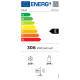 Ψυγεοκαταψύκτης δίπορτο, SBS550ICE, Ιnox, E , Finlux 