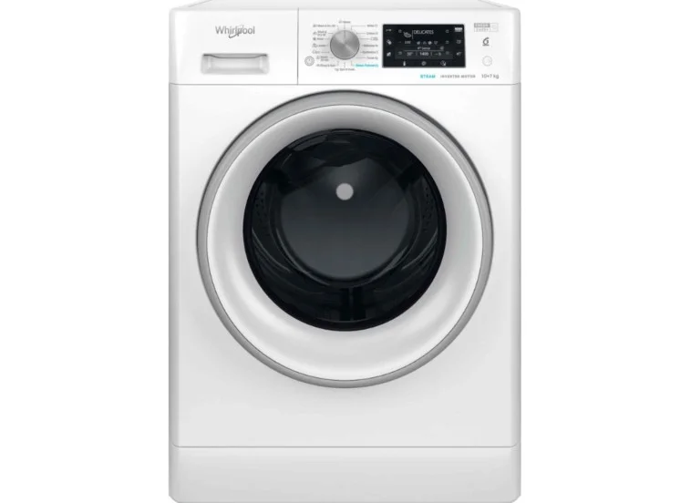 Πλυντήριο-Στεγνωτήριο Ρούχων, 10kg/7kg, Ατμού , FFWDD 1076258 SV EE, Whirlpool
