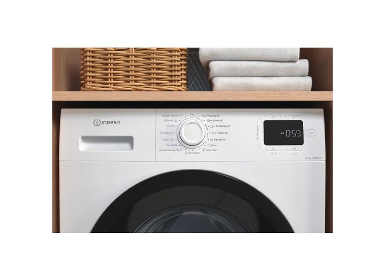 Πλυντήριο ρούχων Indesit IM 1064B MY TIME EE, 10,00 kg, 1400 στροφές/λεπτό, A, Λευκό