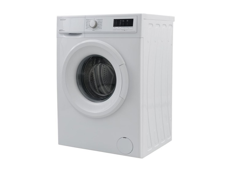 Πλυντήριο ρούχων 1200 στροφών, 8,00 kg, D, Λευκό, ES-HFA8121WD, Sharp Πλυντήριο ρούχων 1200 στροφών, 8,00 kg, D, Λευκό, ES-HFA8121WD, Sharp