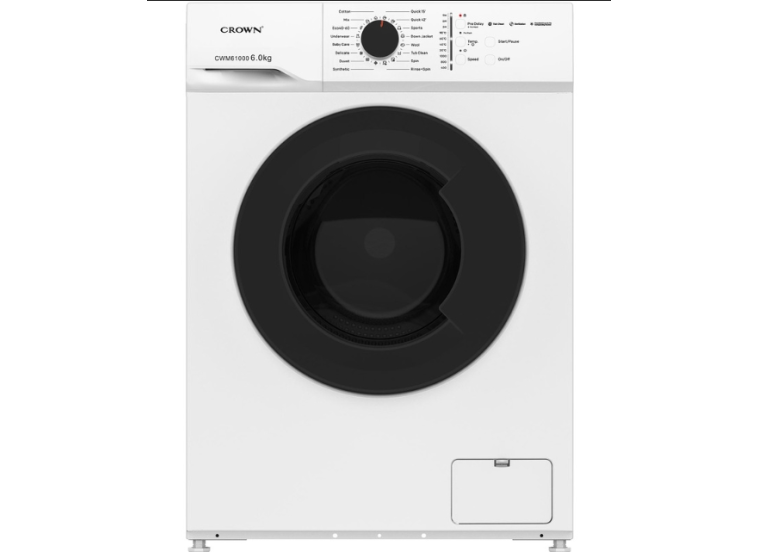 Πλυντήριο ρούχων 1000 στροφών 6kg, CWM61000, Crown Πλυντήριο ρούχων 1000 στροφών 6kg, CWM61000, Crown