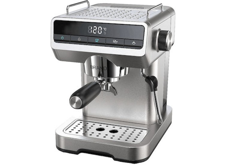 Αυτόματη Μηχανή Espresso 1150W Πίεσης 20bar Ασημί, FEM-1866 , Finlux Αυτόματη Μηχανή Espresso 1150W Πίεσης 20bar Ασημί, FEM-1866 , Finlux