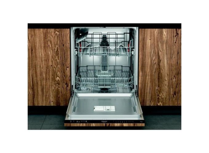 Εντοιχιζόμενο πλυντήριο πιάτων,H2I HD526 A , 14 σετ, 600 W, Hotpoint-Ariston 