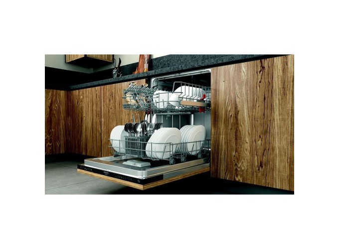 Εντοιχιζόμενο πλυντήριο πιάτων,H2I HD526 A , 14 σετ, 600 W, Hotpoint-Ariston 
