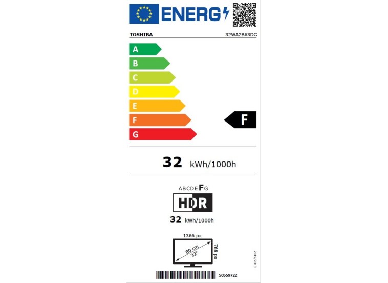 Τηλεόραση, 1366x768 HD Ready , 32'', 80 cm, LED , Android Smart TV, 32WA2B63DG, Toshiba Τηλεόραση, 1366x768 HD Ready , 32'', 80 cm, LED , Android Smart TV, 32WA2B63DG, Toshiba
