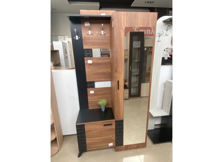 Έπιπλο Εισόδου, Fox, 104x37x198,5, Genomax | All4home Έπιπλο Εισόδου, Fox, 104x37x198,5, Genomax