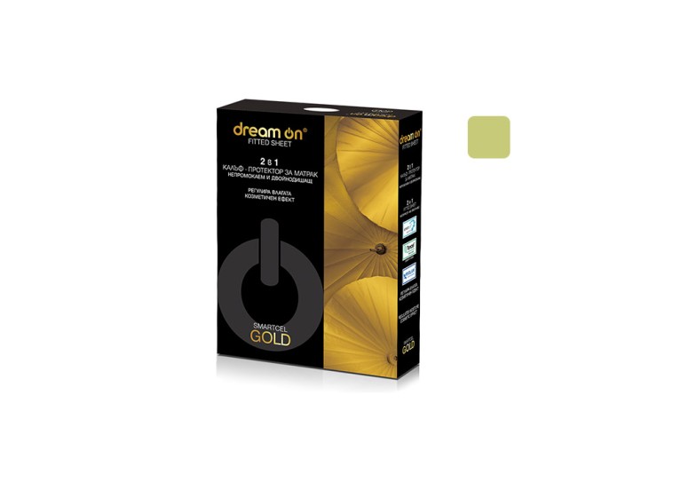 Προστατευτικό Στρώματος, Green, Dream On, 82-160/200, Genomax Προστατευτικό Στρώματος, Green, Dream On, 82-160/200, Genomax