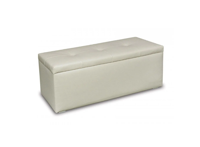 Σκαμπό με αποθηκευτικό χώρο, Praktik, Μπεζ 99x33x36 εκ., Genomax