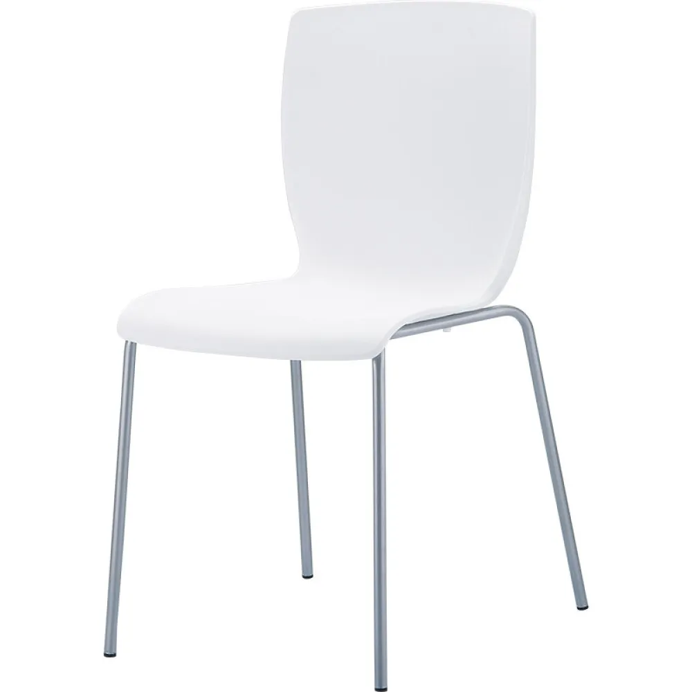 Καρέκλα Mio, Λευκό 47x50x80 εκ, Genomax