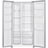 Ψυγείο Ντουλάπα NoFrost Υ177xΠ90xΒ59εκ. Inox, SBS-440DIX, Finlux Ψυγείο Ντουλάπα NoFrost Υ177xΠ90xΒ59εκ. Inox, SBS-440DIX, Finlux