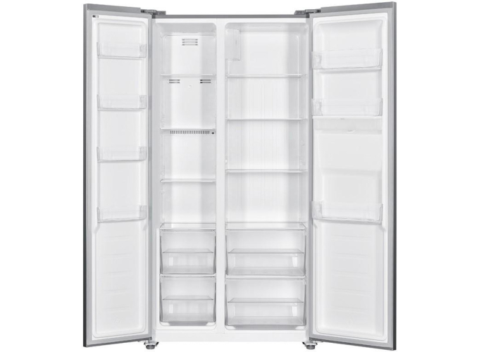 Ψυγείο Ντουλάπα NoFrost Υ177xΠ90xΒ59εκ. Inox, SBS-440DIX, Finlux Ψυγείο Ντουλάπα NoFrost Υ177xΠ90xΒ59εκ. Inox, SBS-440DIX, Finlux